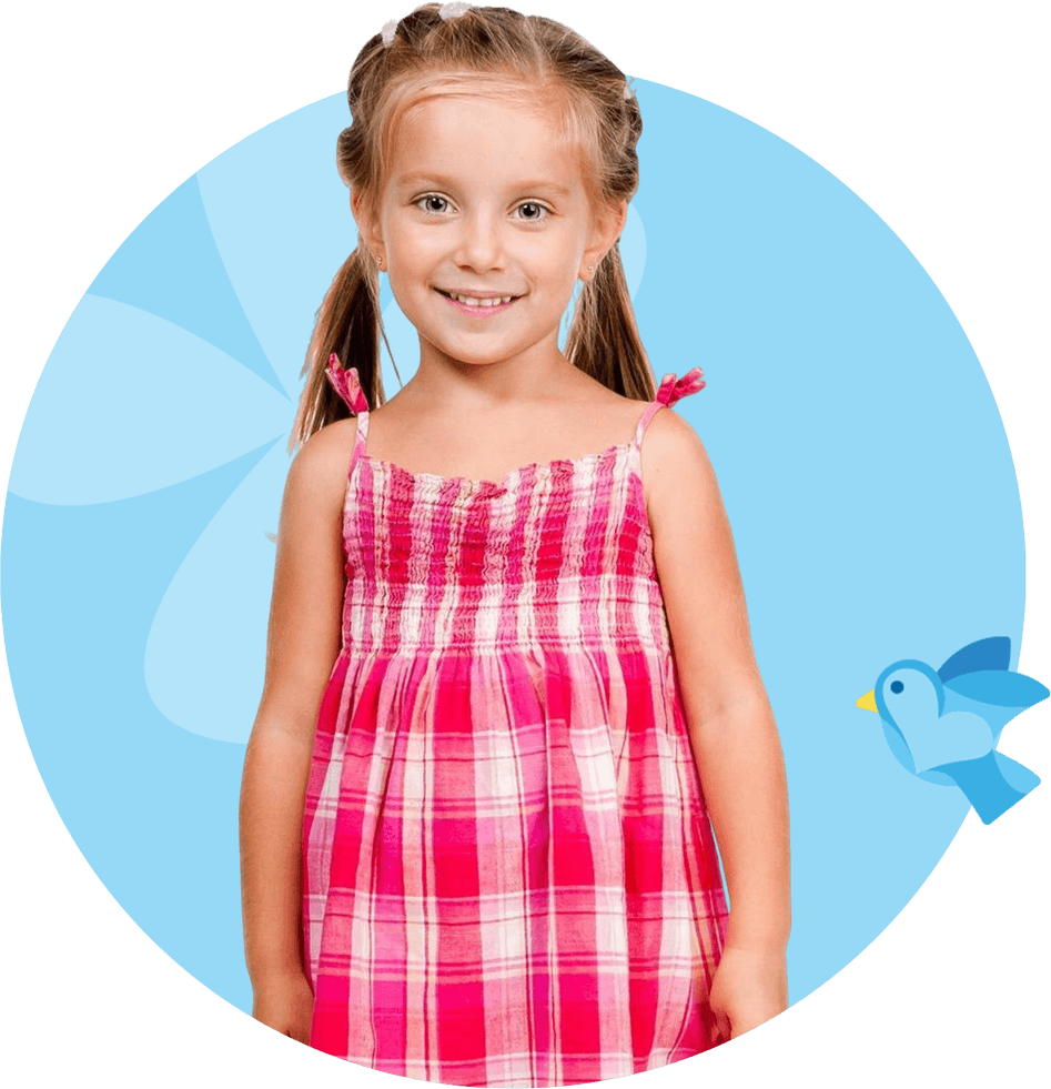 Mia, age 5, Charlotte - I did it!